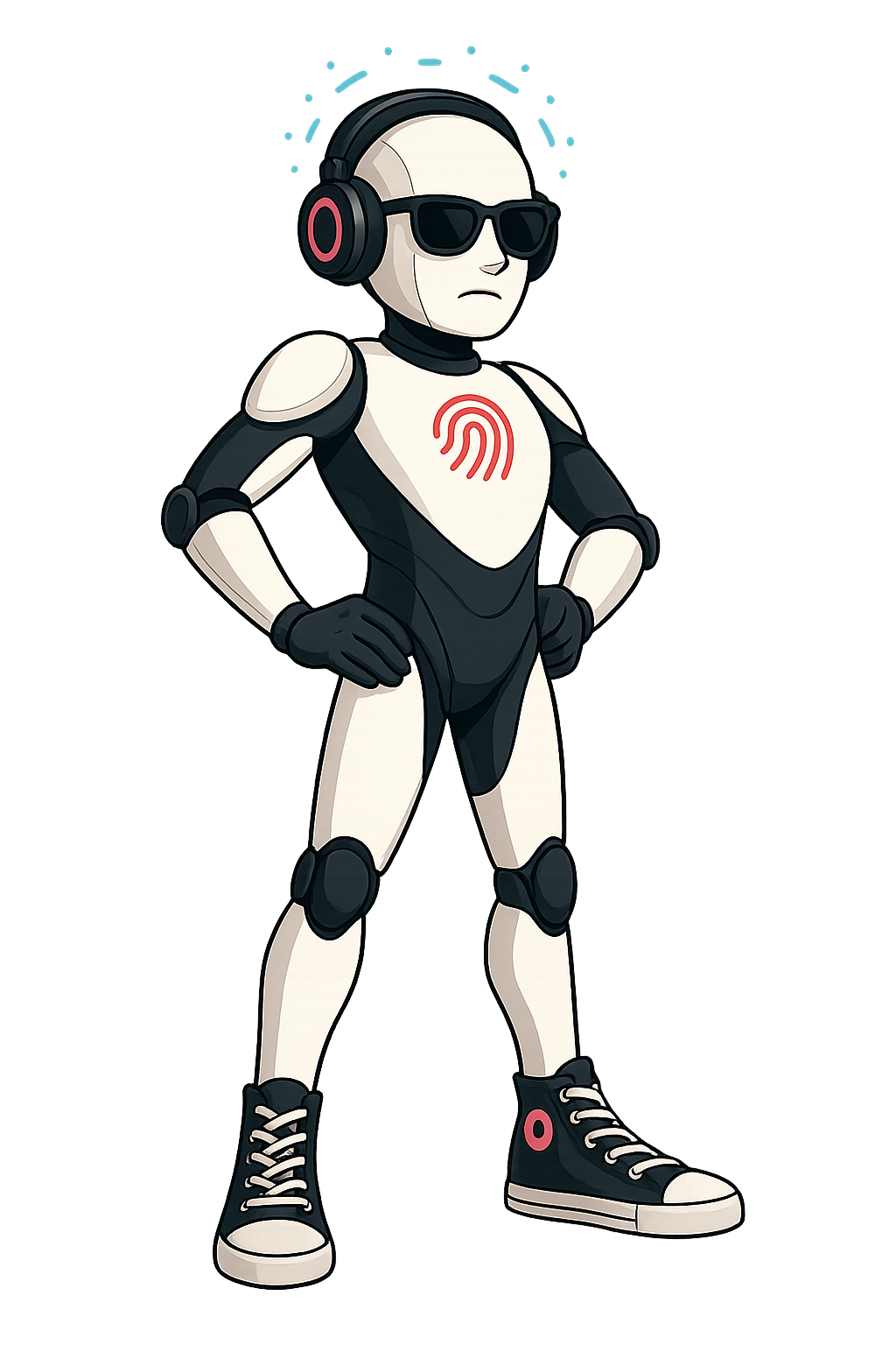 Aice mascot standing tall